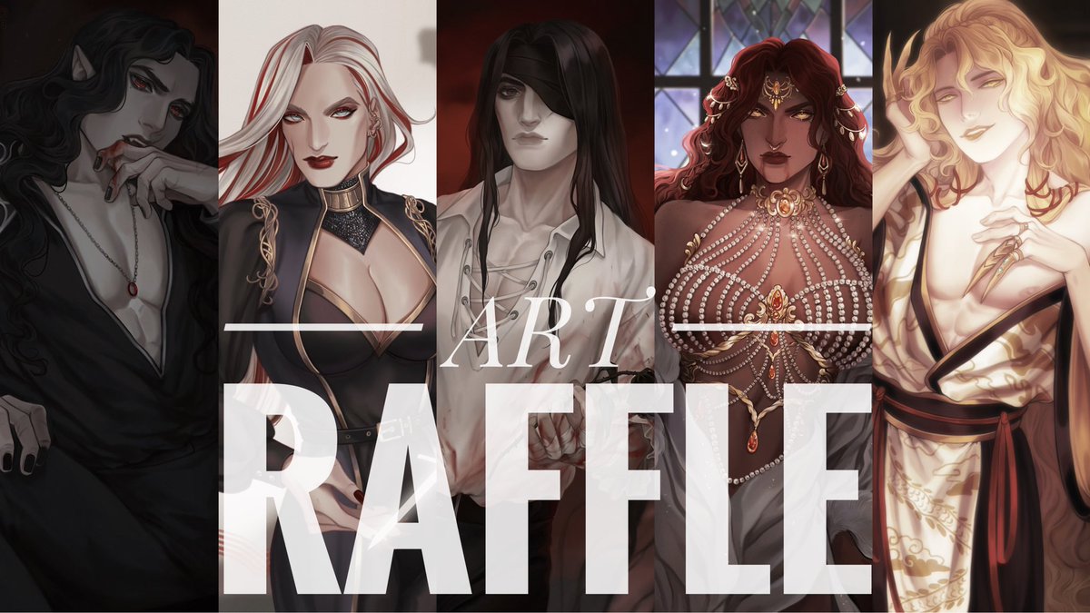It’s time for new ART RAFFLE✨✨✨

🔸Follow me  
🔸RT + like this tweet
🔸Comment with your OC 
🔸1 Winner - HIPUP

✨ENDS June 14th✨  

Good luck and thanks for your attention and your support!