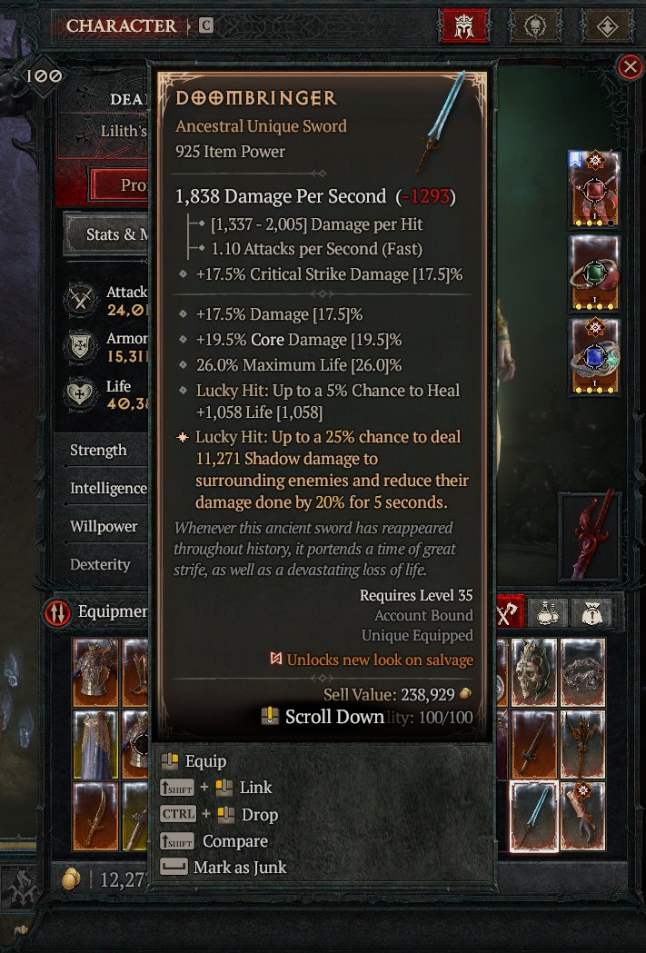 aphenix5's tweet photo. Had a doombringer drop partied with Jen :) GGs 
Sorry for the quick glance on the item in clip I got CRAZY EXCITED
https://t.co/rYVgDw6ibZ
#diablo #diabloiv #diablo4 #doombringer #uberunique #peepo #twitch #stream #streamer https://t.co/NiN2E6Q7O5
