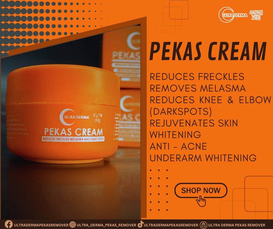 🧡🧡Ultra Derma🧡🧡
🧡🧡Pekas Cream 🧡🧡
#ultradermapekastoner
#ultradermatrio
#ultradermaduo
#ultradermatomatokojicsoap
#ultradermapekascreamremover
#ultradermapekascream
#FDAapprovedProduct
#dermatologisttested
#Skincare
#Beauty
#SkinCareRoutine
#HealthySkin
#GlowingSkin