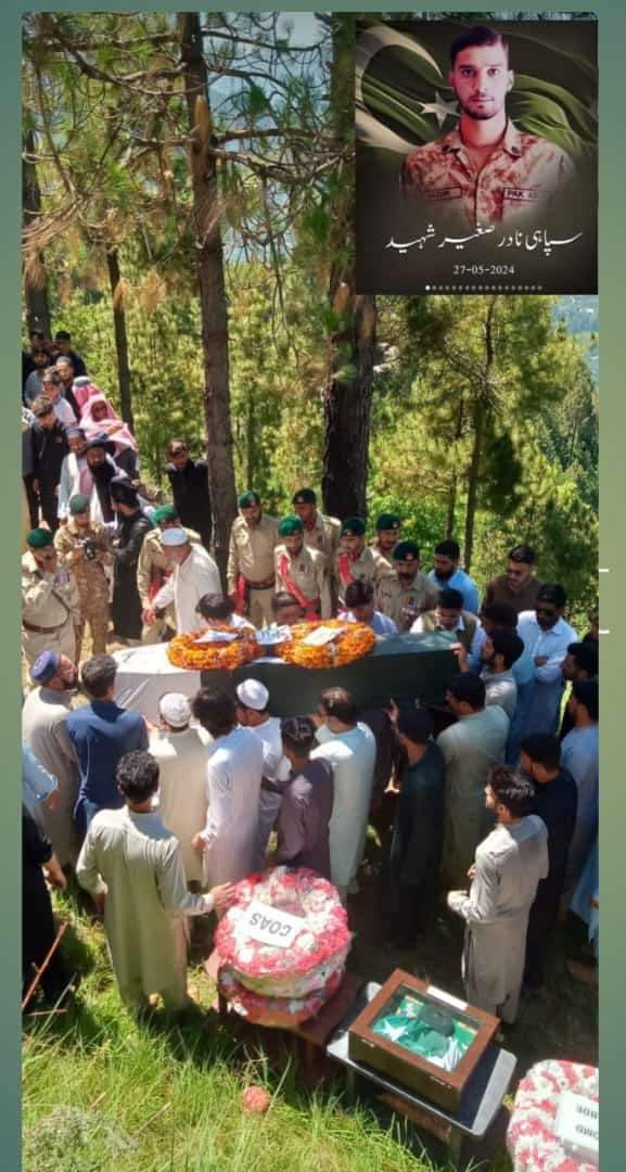 Another brave son of #AzadKashmir has made the ultimate sacrifice fighting terrorists in #Pakistan! 
Where Pak has sacrificed its sons for Kashmir's freedom & rights,Kashmir has also reciprocated with equal courage, sacrificing its own sons for Pakistan's security & prosperity!