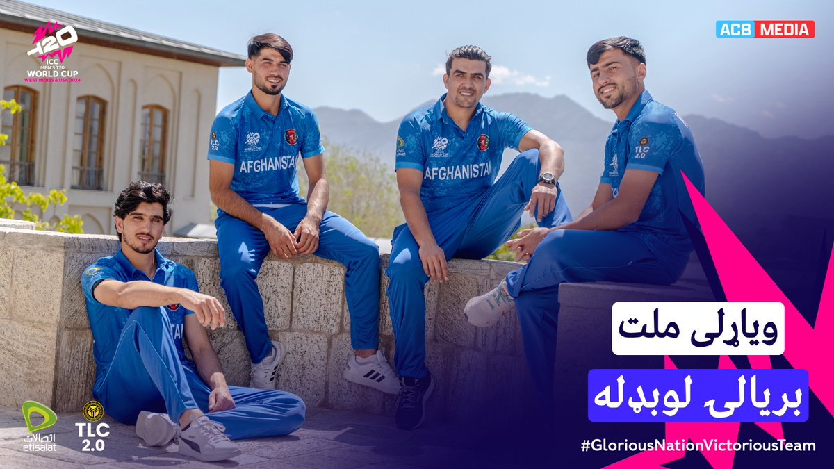 AfghanAtalan are ready to roar at the ICC Men's T20 World Cup 2024 🤩

#AfghanAtalan | #NewCoverPhoto | #T20WorldCup | #GloriousNationVictoriousTeam