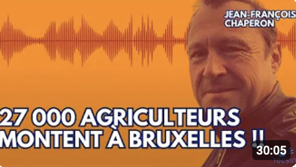 (Vidéo) La grosse annonce de Jean-François Chaperon éleveur et référent de la @coordinationrur de l'Hérault ! En juin, les agriculteurs vont se remettre en mouvement vers Bruxelles et ça risque de brasser ! youtube.com/watch?v=0ewVdC… @Tocsin_Media