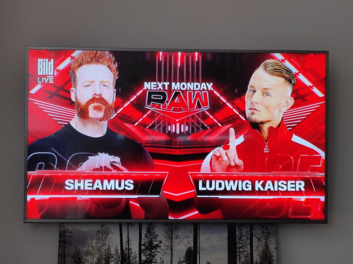 Believe me.. this will be a Banger next week on #WWERaw between @WWESheamus vs @wwe_kaiser 🔥