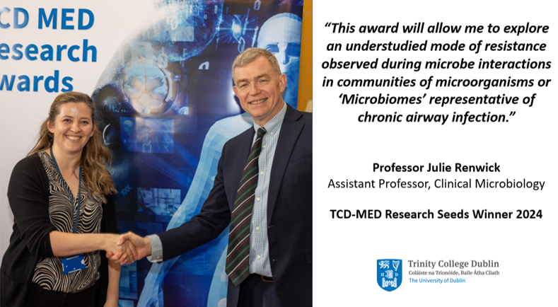 Congratulations to our TCD MED Research Seeds 2024 winners! #researchmatters #loveirishresearch Full list of winners tinyurl.com/3d3mmz2c
<a href="/Surgery_TCD/">GI Translational Oncology Research Group</a> <a href="/TCDTMI/">TTMI - Trinity Translational Medicine Institute</a> <a href="/TCDPaeds/">TCDPaeds</a> <a href="/TCDPsychiatry/">Psychiatry TCD</a>
<a href="/TCINeuroscience/">Institute of Neuroscience, Trinity College (TCIN)</a> <a href="/ClinMicroTCD/">Clinical Microbiology, Trinity College Dublin</a> <a href="/PHPC_Medicine/">PHPC</a>