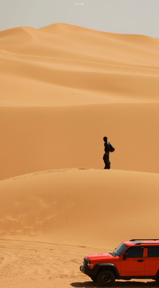 Into the desert #chenzheyuan 📷