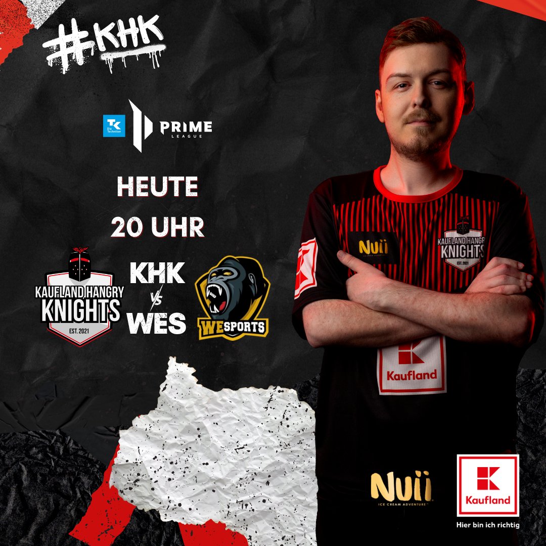 Wir gehen in den 5. @PrimeLeague Spieltag und wollen zurück auf die Siegerstraße! ⚔️ @WeSports_RG 🕗 20 Uhr 📺 twitch.tv/primeleague #KHKWIN