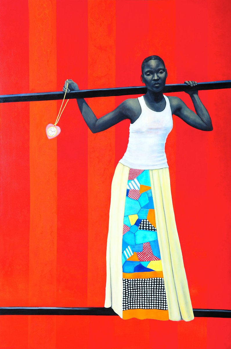 Equilibrium, 2012 by US painter Amy Sherald #WomensArt