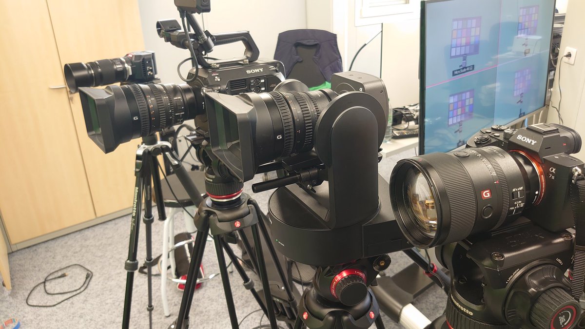 ✅ Comparando sensores

#SonyFR7 #SonyFS7 #SonyA7III #BlackmagicMicroStudioG2