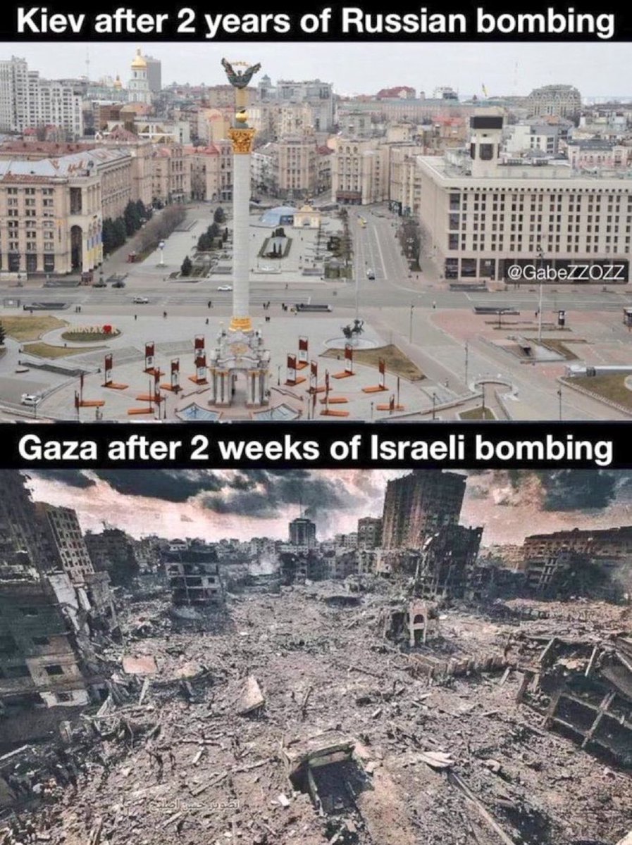 Gaza vs Ukraine
@GNMadani