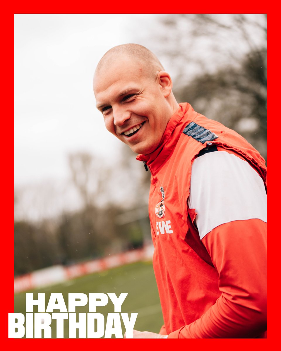 Matthias Köbbing feiert heute seinen 27. Geburtstag. 🎈 Herzlichen Glückwunsch, Köbbes! 🫶 ___ #effzeh