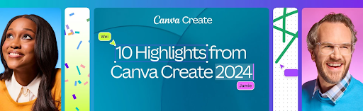 cloudbooklet's tweet image. 🎉 Canva Create 2024 just set the design world ablaze! 🔥 From a sleek new interface to next-gen AI tools, @canva is redefining creativity at work. #CanvaCreate2024 #DesignRevolution #AIphoto