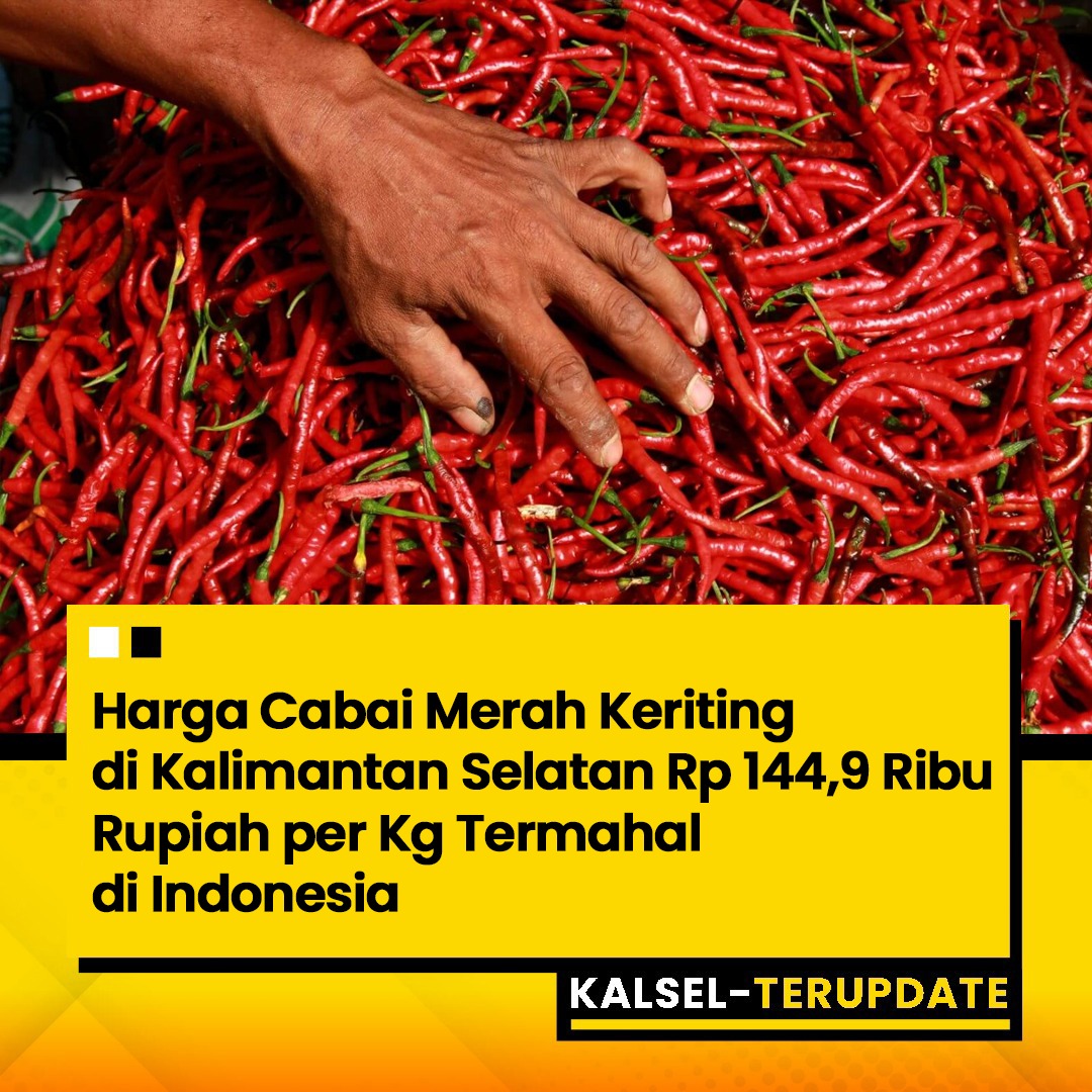 Kalselterupdate's tweet photo. Pusat Informasi Harga Pangan Strategis Nasional mencatat rata-rata harga cabai merah keriting (per kg) harian di pasar modern di beberapa provinsi tercatat Rp 79,71 ribu rupiah per kg, data per Jumat, 24 Mei 2024. https://t.co/NUTQK9pBed
