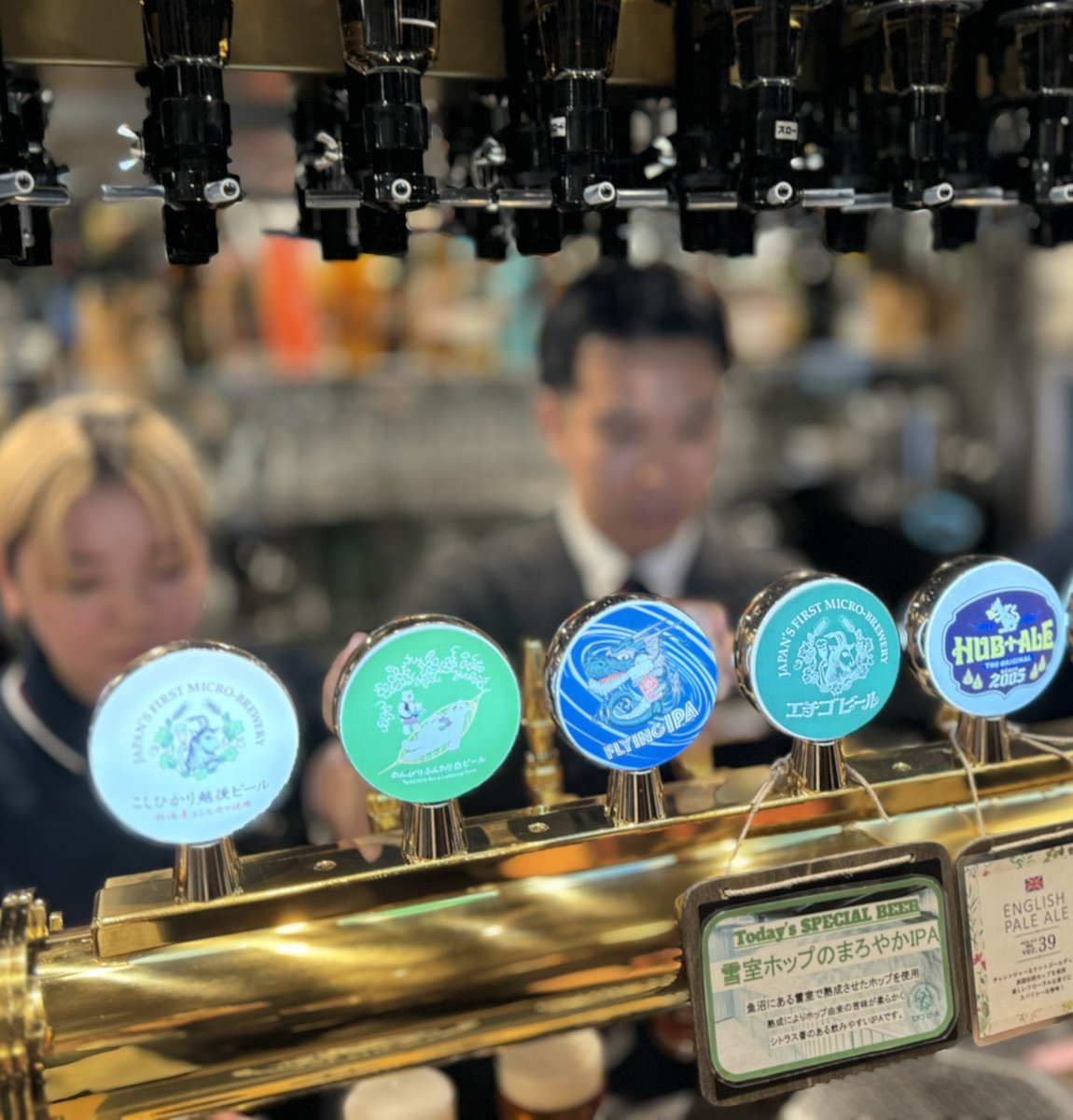 HUB Echigo Beer PUB CoCoLo新潟店がいよいよ明日5月29日グランドオープンします❗️こしひかり越後ビール、のんびりふんわり白ビール、FLYING IPAの3種の樽詰に加えて、その時々で入れ替わる限定の樽詰ビールをご提供します🎶もちろんHUBの定番、2005年からエチゴビールが醸造しているHUBエールも‼️