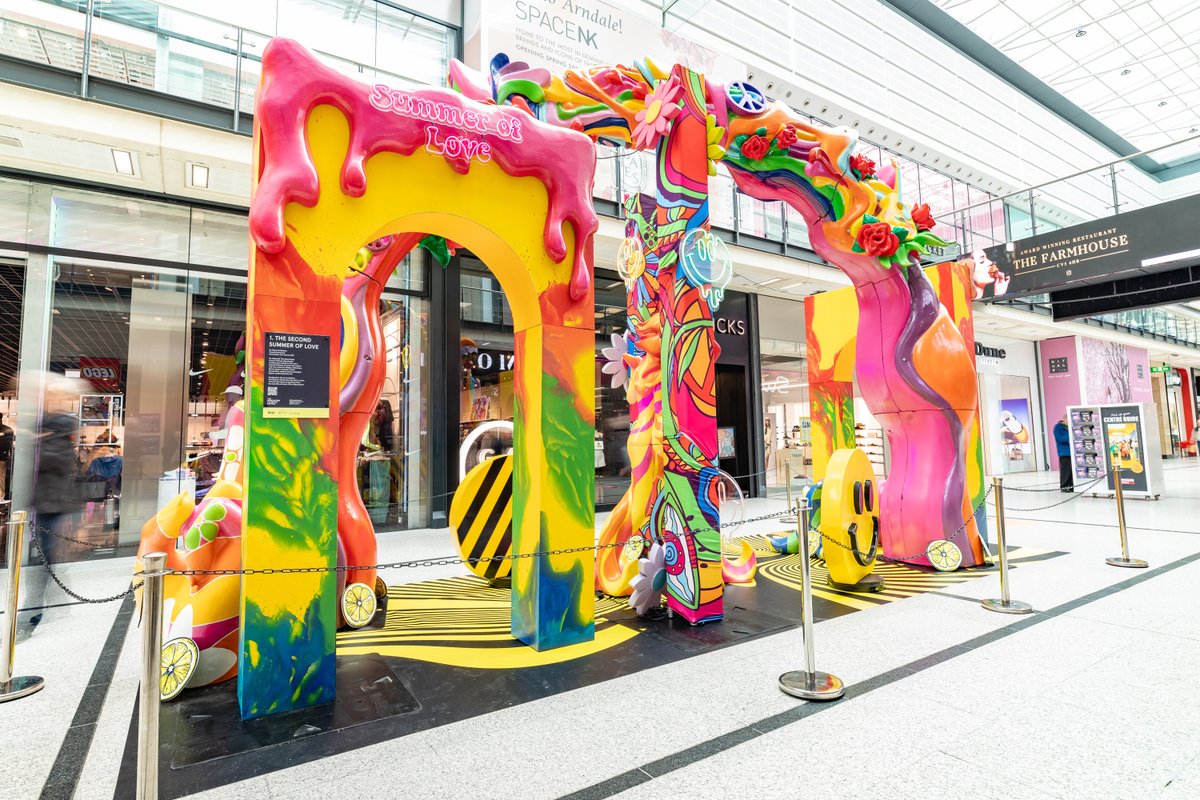 1. The Second Summer of Love By Manchester Arndale and Visual Architects #MCRFlowerFest