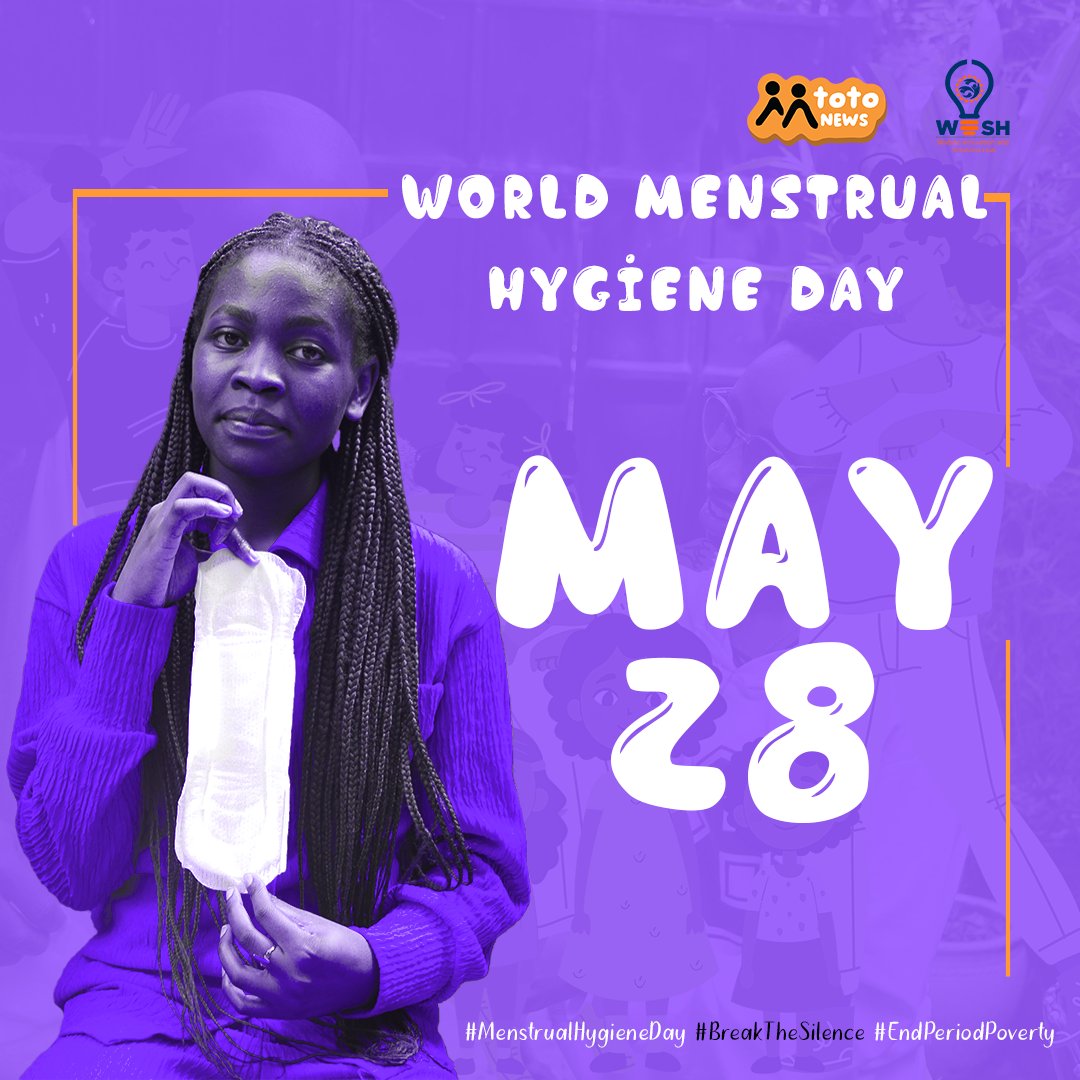 🌸 It's World Menstrual Hygiene Day! 🌸

Take action for a #PeriodFriendlyWorld! Talk, challenge taboos, educate, and support access to menstrual hygiene products and facilities.

#MHDay 
#MenstrualHealthMatters 
#EndPeriodPoverty 
#BreakTheStigma 
#ActNow