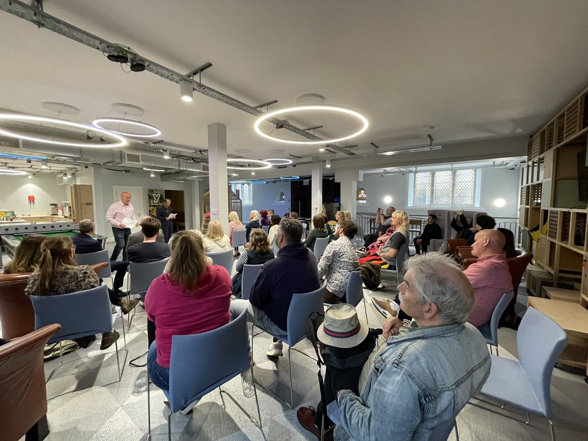 It was great to gather at the new @YMCATayside building yesterday to celebrate the success of those who have completed their Level 6 PDA in youth work in partnership with @PerthandKinross @pkcyouthwork @edinburghcoll & @GannochyTrust 
Well done Andrew, Clare and Euan #ACE