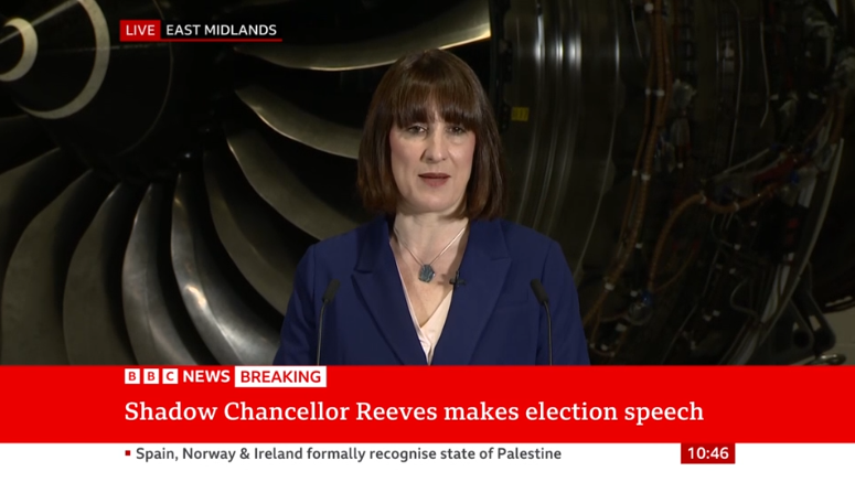 The BBC is following Labour politicians around the country broadcasting every speech they make live. There's no equivalent platform for the SNP. We've had Starmer in Glasgow, Starmer in Sussex and Reeves in the West Midlands. Are we even sure the SNP will appear on ballots?