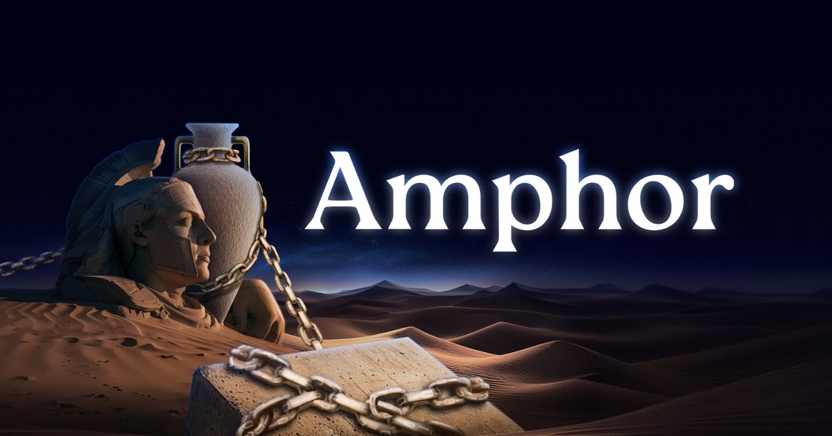 Join me on @amphor_io and complete your quests to be eligible for the airdrop. quests.amphor.io/?ref=T7SYDN8Y #AmphorQuest