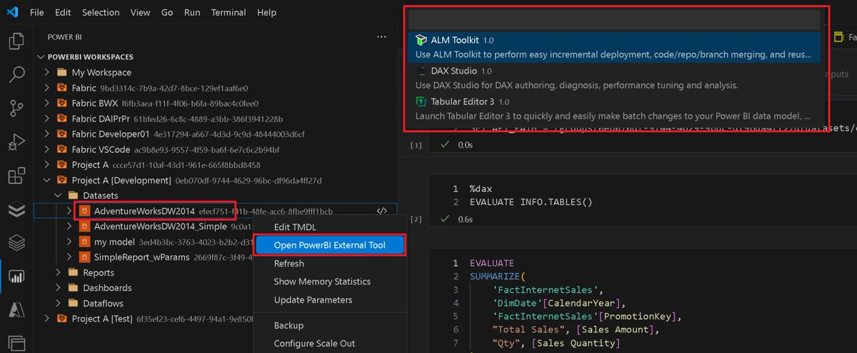 GBrueckl's tweet image. Due to the great feedback I have received for the first version of my VSCode extension to mange Power BI objects from within VSCode I am happy to finally release version v2.0 which is now called *Power BI Studio* with a lot of new features!

#powerbi

blog.gbrueckl.at/2024/05/releas…