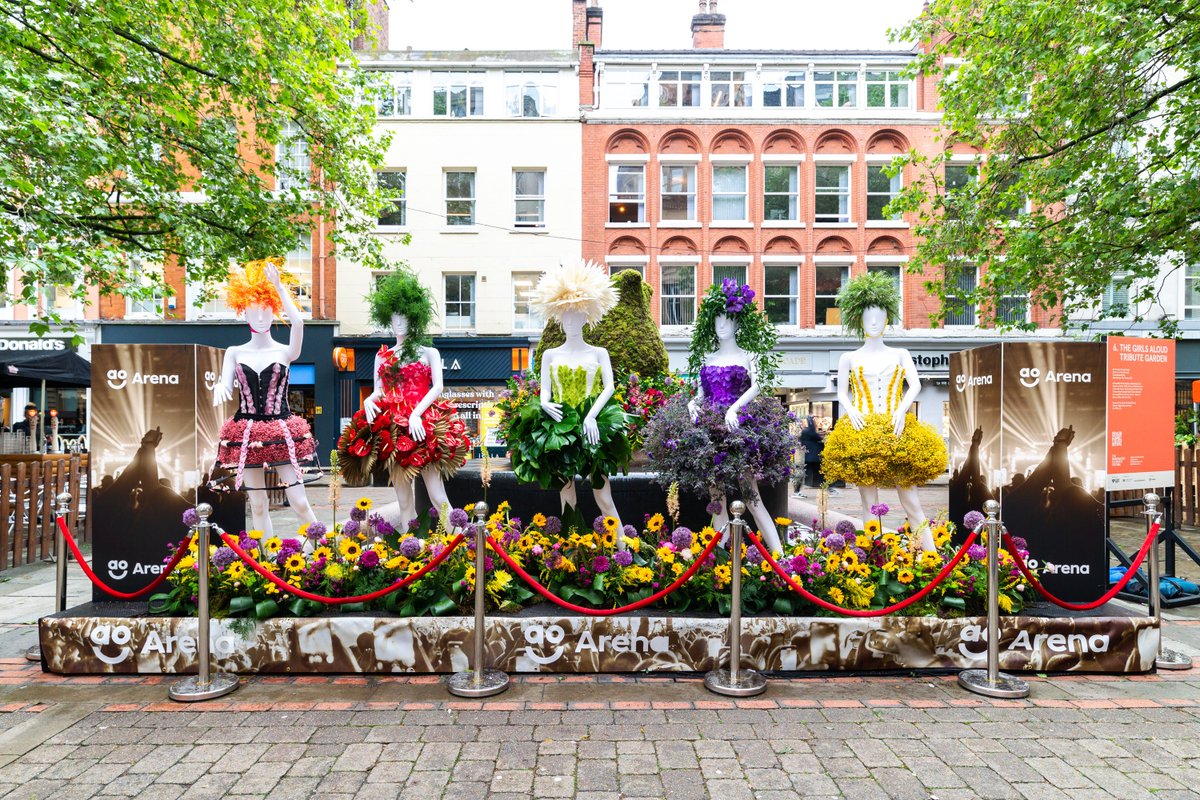 6. The Girls Aloud Tribute Garden By Verdure Floral Design Sponsored by AO Arena