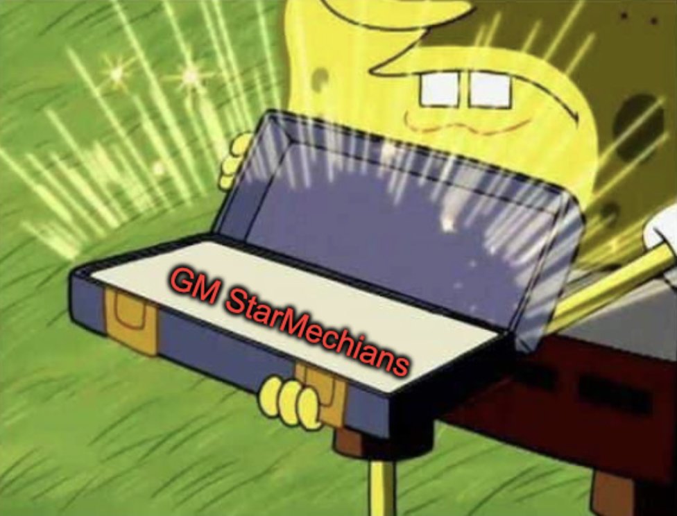 StarMech_io's tweet photo. GM legends 🔺🌞

Life is better with #StarMech https://t.co/U46jmLqmh4
