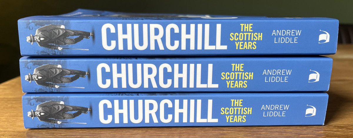 📚Absolutely delighted to receive the new edition of my book “Churchill: The Scottish Years”. 📖 It’s got a swanky new cover, title and an updated afterword - so there’s no excuse not to buy it! 🛒 Available in all good bookshops and online: tinyurl.com/mtn6fcf2