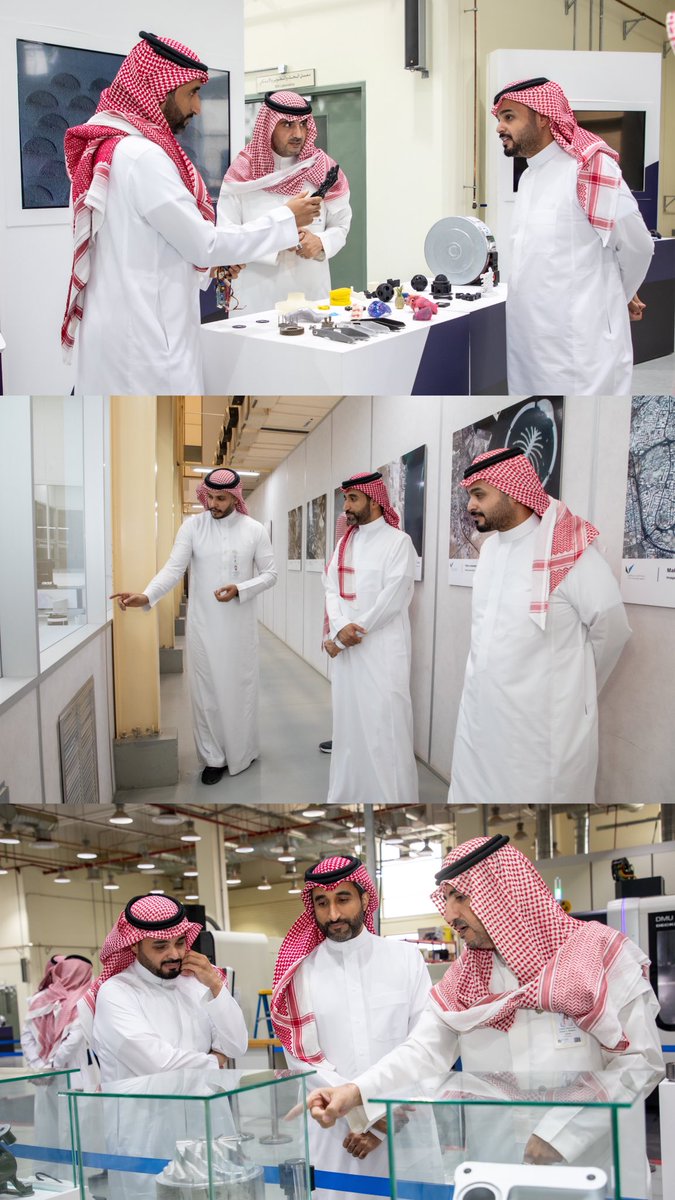 naifco's tweet photo. استمتعت بـ جولة رائعة في @KACST التقيت فيها بالفرق البحثية المتميزة من أبناء وبنات الوطن الطموحين 

تعرفت فيها عن قرب على هذا الصرح العلمي والتقني ودوره في إثراء منظومة البحث والتطوير والابتكار

معلومات وإنجازات بعضها أعرفها لأول مرة
قررت مشاركتها معكم هنا 👇

أبرز ماتوفره كاكست:

⁃مختبرات وطنية لتسريع التطوير التقني وتوطين التقنيات
⁃واحات تقنية ومركز ابتكار وحاضنات ومسرعات أعمال
⁃ دعم للرواد الأعمال المبتكرين والشركات الناشئة للتحول نحو اقتصاد قائم على الابتكار.
 
بعض التفاصيل عن القوى العاملة بالمدينة: 

- +1000 باحثاً وباحثة من حملة الماجستير والدكتوراة

أيضا هي مدينة علمية لتكتلات مراكز التميز.

- يوجد بها 13 مركزاً للتميز مع أكبر الجامعات في العالم
- +100 مختبر بحثي
- + 660 خدمة واستشارة في مجالات صحة الإنسان، واستدامة البيئة والاحتياجات الأساسية، والطاقة والصناعة، واقتصاديات المستقبل لـ 325 جهة حكومية وخاصة 
 
ماهي المجالات الاخرى التي تعمل عليها المدينة؟ 

الطاقة:
- إنتاج الهيدروجين بصفر انبعاثات كربونية وتكلفة أقل بنسبة 40%

- تحلية 7 ملايين متر مكعب من المياه المالحة في محطة الطاقة الشمية بالخفجي.

- بناء وتشغيل أول مفاعل أبحاث منخفض الطاقة لدعم بناء القدرات والمواهب المحلية.

- إنشاء وتشغيل مركز القدرات للثورة الصناعية الرابعة لتسريع تبني تقنية الثورة الصناعية الرابعة، ورفع كفاءة وإنتاجية الشركات الصغيرة والمتوسطة.

- تمتلك غرف نقية لصناعة أشباه الموصلات بمساحة 1.600 متر مربع، وأكثر من 50 جهازاً لتصنيع ومعايرة الرقائق الإلكترونية

- تصنيع أول كاشف ضوئي متقدم من رقائق السيليكون الذكية للكشف عن الاشعاعات الكهرومغناطيسية.

_ توطين صناعة الألياف الكربونية التي تدخل في الصناعات الحديثة والمتقدمة
 
الصحة:
- تحديد 7500 متغير جيني في الشفرة الوراثية للمجتمع السعودي

- تدريب +200 باحث في مجال الجينوم

- مختبر للمكافحة البيولوجية الأول من نوعه في الشرق الأوسط

- تخفيض نسبة الإصابة بحمى الضنك في جده بنسبة 80%
 
البيئة:
- توفير استهلاك المياه الجوفية في المزارع بمقدار 9 مليار متر مكعب

- تغطية مساحة 1.2 مليون كيلو متر مربع بتقنيات الاستشعار عن بعد والذكاء الاصطناعي

- تخفيض انبعاثات الكربون بمقدار 5.2 ألف طن من خلال تحلية المياه باستخدام الطاقة المتجددة

- 40% خفض تكلفة إنتاج المياه للمتر المكعب

- حققت 95% نسبة التعرف على انبعاثات الغازات الدفيئة
- وفرت تحليل نسب السكريات في +100 صنف من تمور المملكة
 
اقتصاديات المستقبل:
- نجاح توطين تقنيات الاتصالات المستقبلية وشبكات OPEN RAN
_ نجاح تشغيل تجربة الشاحنات ذاتية القيادة

- تطوير نظام لإدارة المدن الذكية لمراقبة التغيرات الديموغرافية للمدن والأحياء السكنية واكتشاف مناطق الكوارث.
 
الكراج:
- +300 شركة محتضنة في الكراج من 54 دولة حول العالم
- + 95 مليون ريال إجمالي مجموع الجولات الاستثمارية
- إنشاء شركة نانو بالم الناشئة لتطوير منتجات ذكية بتقنية النانو لمعالجة مرض الانيميا المنجلية
- ⁠تبني الجيل الناشئ ضمن برنامج جيل البحث والتطوير والابتكار  الذي أسهم في تحقيق جوائز كبرى في المحافل الإقليمية والدولية