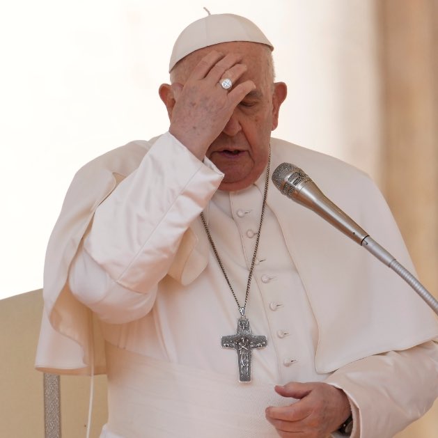 Anche il Papa, a volte, spara solenni minchiate. Chieda scusa. #frociaggine