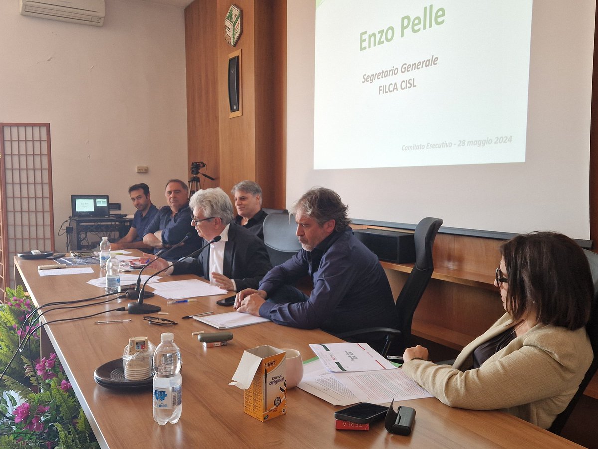 #Roma, Comitato Esecutivo della Filca. Nella relazione introduttiva il SG Enzo Pelle ha toccato tutti i temi attuali, dalla situazione #politica ed economica alle #infrastrutture, dalla #sicurezza alla #contrattazione, dalla #PatenteaPunti al rapporto con le altre parti sociali.