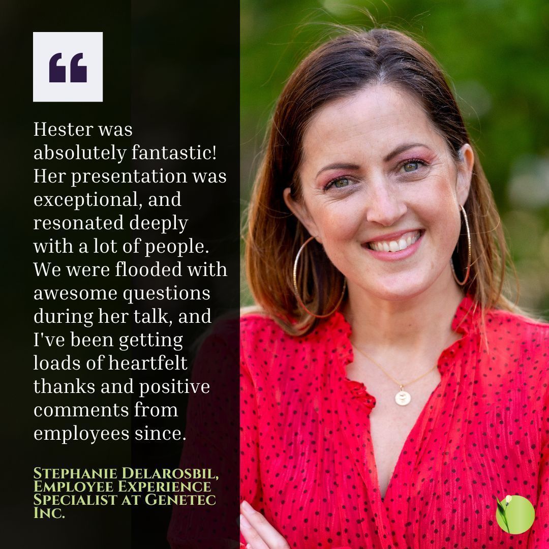 Fantastic feedback for Hester following an event she spoke at with Genetec Inc.

Hester Grainger is a former TV presenter turned BBC radio presenter, freelance writer, neurodiversity speaker and workplace consultant. 
inspirationalspeakers.co.uk/speaker/hester… 

#inspirationalspeakers #testimonial