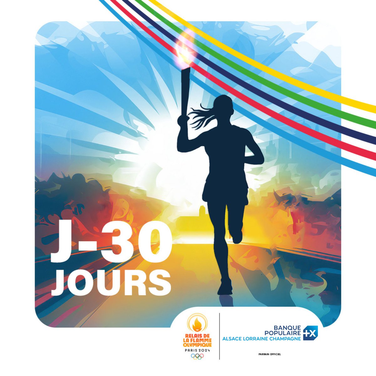 Banque Populaire ALC (@bpalc) on Twitter photo 📢J-30 avant le passage du Relais de la Flamme Olympique de <a href="/Paris2024/">Paris 2024</a> en Alsace Lorraine et Champagne !
On vous donne rendez-vous pour partager ensemble cette aventure unique ! ⏱️🔥
#FlammeDeLaRéussite #Paris2024 📢J-30 avant le passage du Relais de la Flamme Olympique de <a href="/Paris2024/">Paris 2024</a> en Alsace Lorraine et Champagne !
On vous donne rendez-vous pour partager ensemble cette aventure unique ! ⏱️🔥
#FlammeDeLaRéussite #Paris2024