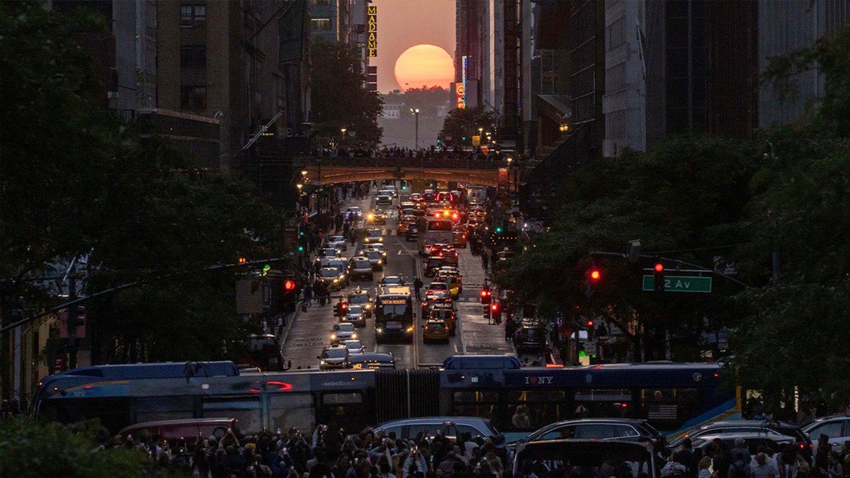 Manhattanhenge 2024: When and where to watch in New York City 7ny.tv/4aC3Fvg