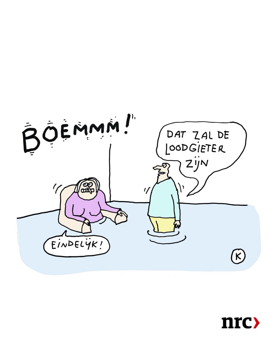 Kamagurka (@LucZeebroek) tekent dagelijks een strip bij de actualiteit voor NRC. Lees het stuk hier: buff.ly/4dX8jXy