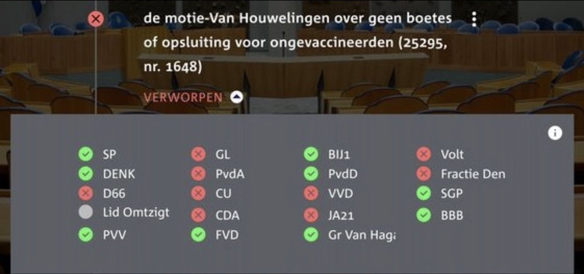 'Vaccineren is een vorm van naastenliefde' aldus toenmalig staatssecretaris van VWS @PaulBlokhuis, over de kort geteste mRNA COVID-19 prikken. Is het ook een vorm van naastenliefde om ongevaccineerden vervolgens uit te sluiten, CU @christenunie? @PvanHouwelingen