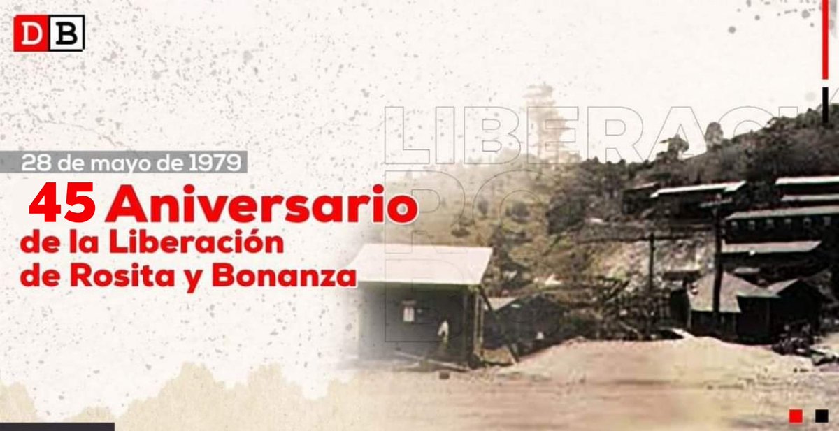 Un día como hoy de 1979, guerrilleros de la Brigada “Pablo Úbeda” del FSLN, liberaron los municipios de Bonanza y de Rosita. Esa columna guerrillera, conformada por más de 60 combatientes, atacó simultáneamente los cuarteles de la Guardia Nacional.

#PLOMO19