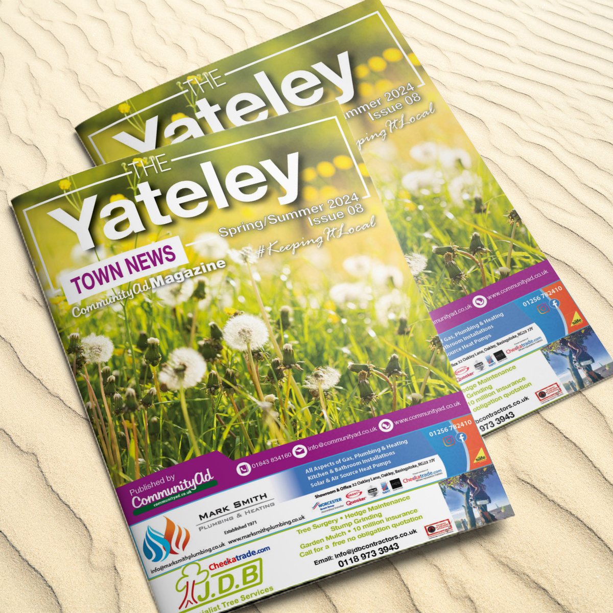 🎉 📰 Introducing the brand new Yateley Town News Magazine!🏡📷 From community events to business highlights, we're keeping it local and keeping you informed. Stay connected with your town and pick up your copy today! communityad.co.uk/back-issues/ya… #Yateley #hampshire #local #community