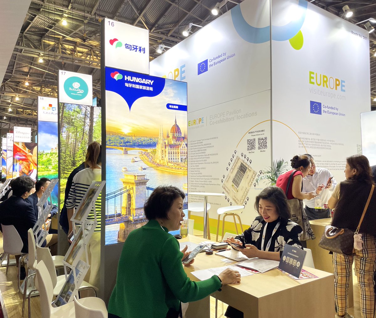 🚀 We're excited to be in Shanghai🇨🇳 for @ITB_China! Find us at the #EUROPE 🌎 pavilion, where we showcase the wonder of European travel alongside 24 of our members & partners. ♻ ETC is proud to have a booth made of reusable and recyclable materials, with all emissions offset.