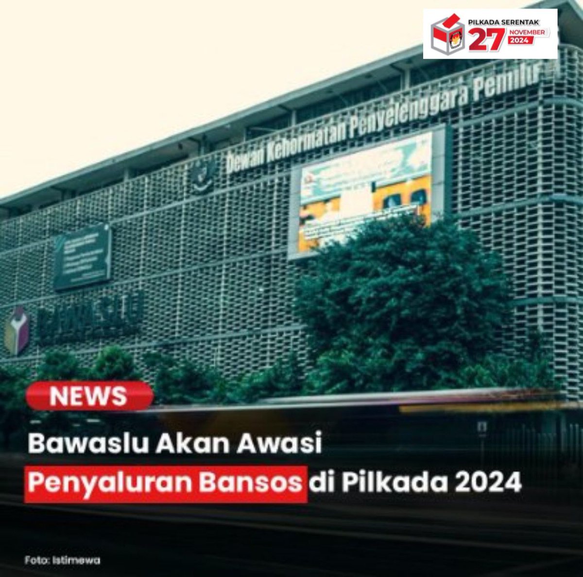 Awasi dan laporkan segala kecurangan dalam Pilkada 2024 #dukungpilkada2024 #SukseskanPilkada2024 #awasipilkada2024