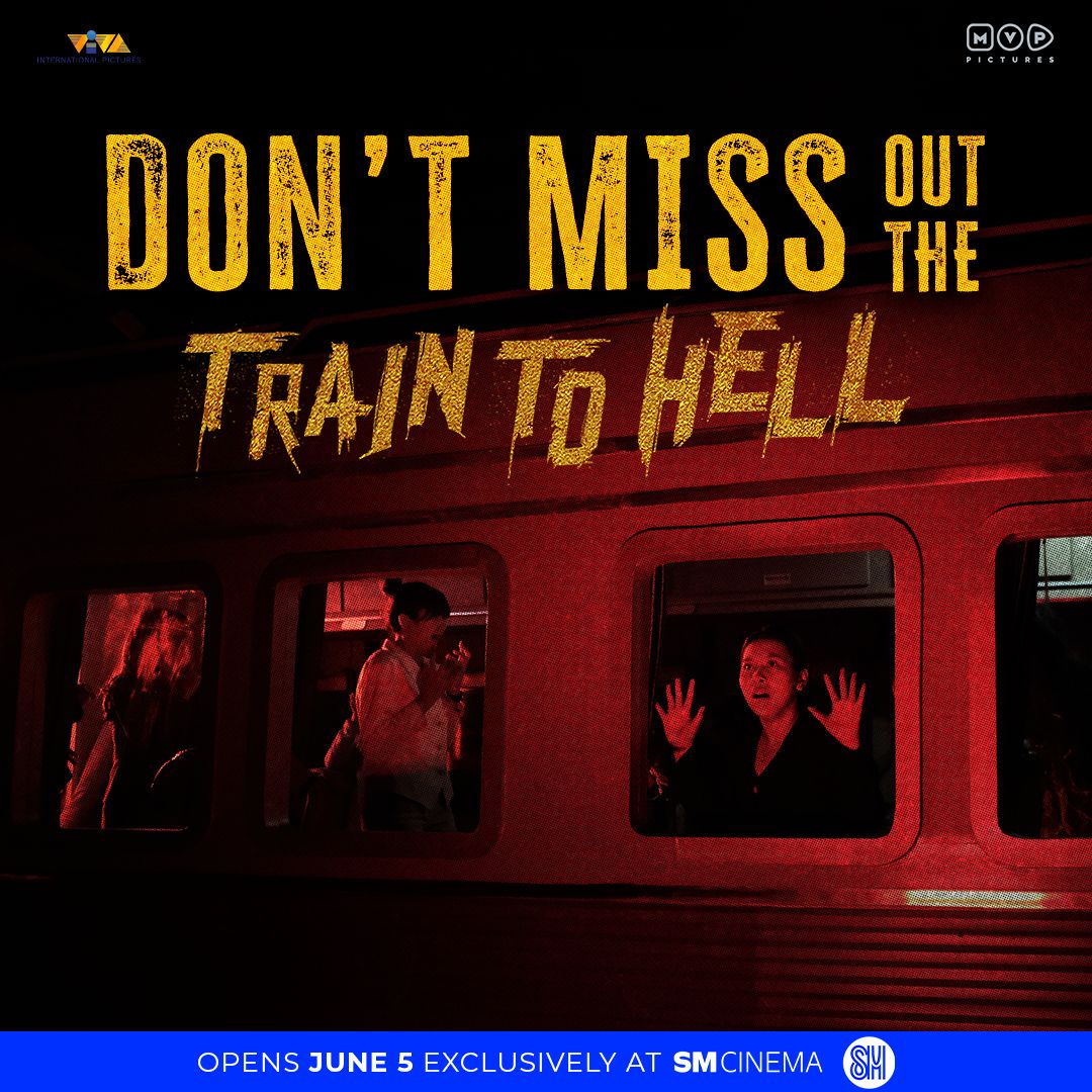 Ready your tickets this JUNE 5 EXCLUSIVELY AT SM CINEMAS! Prepare to ride the Indonesian Blockbuster Horror movie, 'TRAIN TO HELL'. Starring Hana Malasan, Zara Leola, Kiki Narendra, Putri Ayudya and more. A film by Rizal Mantovani. #TrainToHellPH