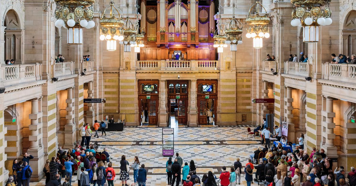 Join Professor David Rowland, Professor of Music and Director of Taught Postgraduate Studies at The OU, for a musical performance at the iconic organ in @KelvingroveArt, part of @GlasgowSciFest 🎶 📅15 June - 1pm ow.ly/x6XF50RTNio #GlaSciFest @OU_FASS @OU_STEM @OUStudents