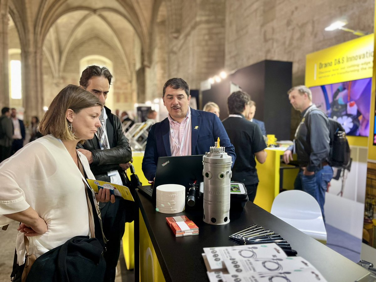 lemierre_cecile's tweet photo. #DEM2024 

#Avignon, the place to be en matière de Démantèlement #nucléaire  avec le salon international Dem2024 ! Conférences, démonstrations, stands …+ de 350 acteurs réunis autour des enjeux et défis défis du secteur🌟🔧 #DémantèlementNucléaire #Innovation #ConférenceAvignon https://t.co/eaqKuYp8ib