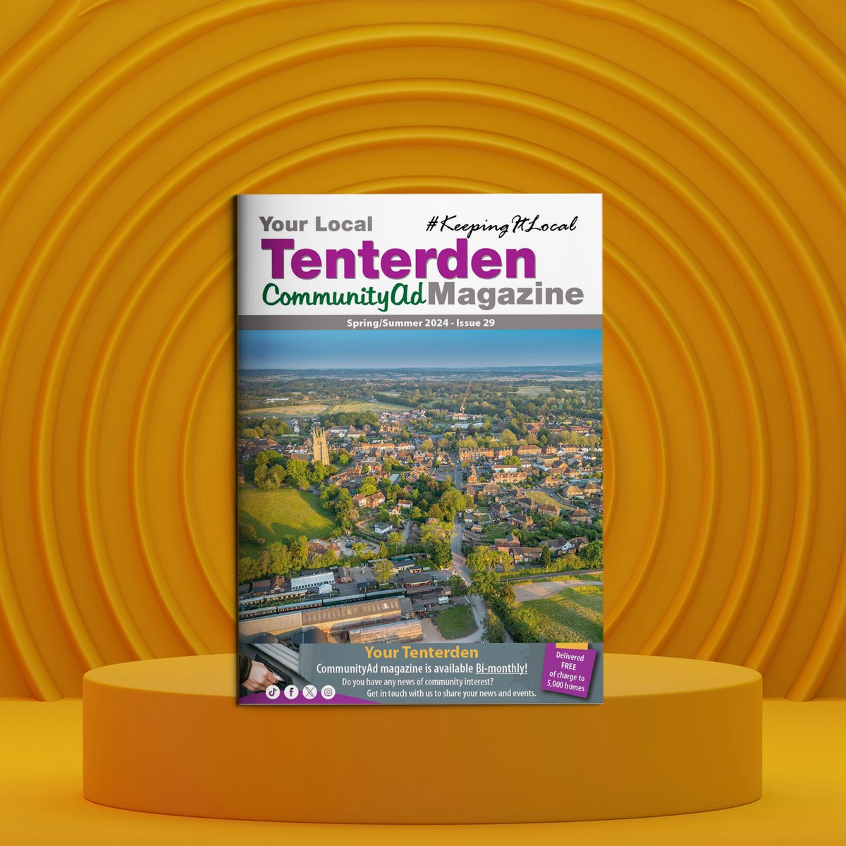 The new Tenterden #CommunityAd Magazine is here! Dive in to connect with your town, discover local stories, events, and more. Let’s celebrate and support our vibrant community in Kent together. communityad.co.uk/back-issues/te… #Tenterden #Community #Kent #news #events #story #storytime