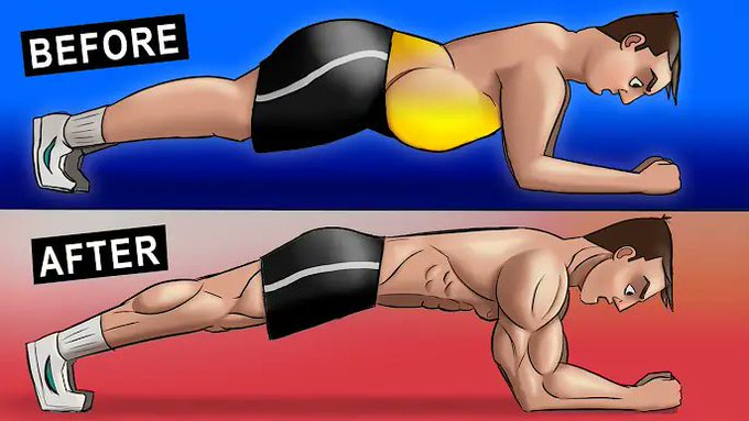 5 Exercises to lose Belly Fat From Home
                 Save this 📌🧵