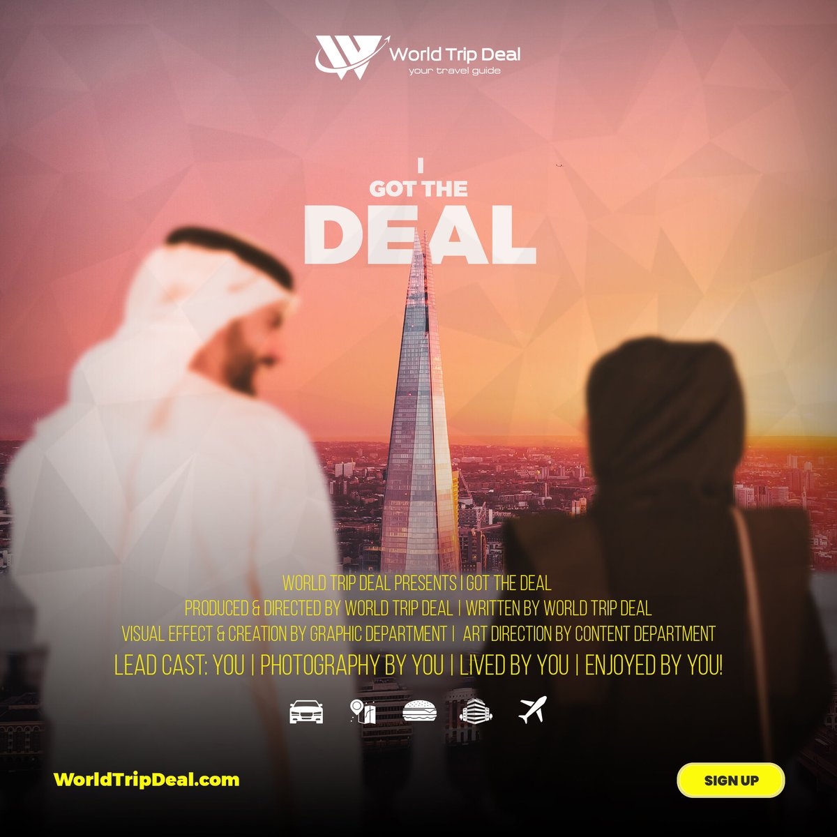 Don’t just dream about it... get the deal and make it happen! Sign up now ✈️ Link 🔗🌟 bit.ly/3wECMJc #Traveldeals #travelgiveaways #Summersavings #hotdeals #WorldTripDeal #WTD #Travelgram. #TravelReels2024 #igotthedeal #joyofvoyage