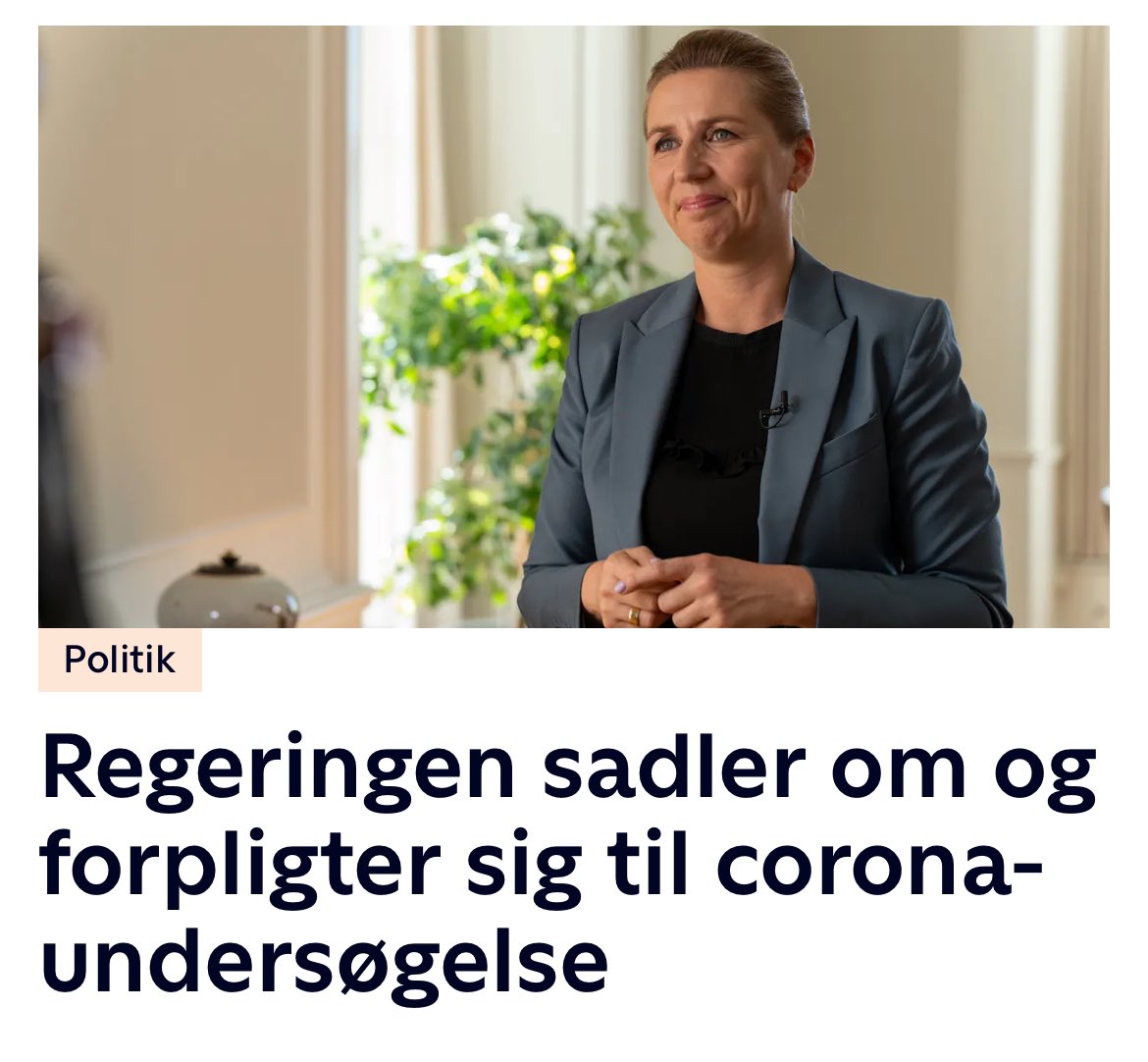 “Resultatet vil ligge klar i slutningen af 2025”

Smart, når Ministeransvarlighedsloven har en forældelsesfrist på 5 år 🤮 

Mette gør det igen - løber fra ansvaret
#dkpol #retssamfund