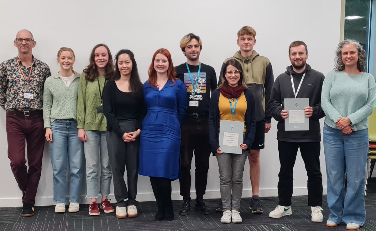 Many thanks to all that attended the Biology and Biomedical Science graduate symposium last week and the second year talks in earlier in May. There was a fantastic array of poster presentations and talks given by our research students.
The winners of the KM Stott Prizes are...