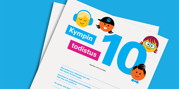 Jaa sinäkin #KympinTodistus jokaiselle lapselle ja nuorelle💙

Jokainen on arvokas juuri sellaisena kuin on, kouluarvosanoistaan riippumatta!

Lataa todistus UNICEFin sivuilta: unicef.fi/koulut/kympin-…

Omat todistukset ala- ja yläkoululaisille. Saatavilla myös eri kieliversioita.