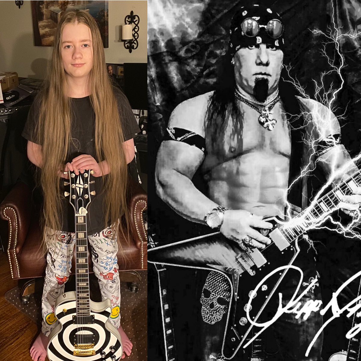 KippAngel's tweet image. My Youngest Son Chazzy Angel He’s taller than I am now He’s 6’2 I’m 6’ What An Honor it is to be your dad @michaelalago1 @jennajameson @jessicakevibes @Maxy_stein @fckfmrocks @Marcludeman1 @Ap3hang3rs @HoneyBoneRush @pamelaanderson @KristyMajorsFU #myson