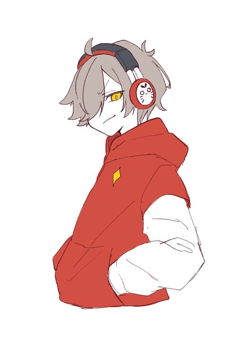 「red hoodie」 illustration images(Latest)