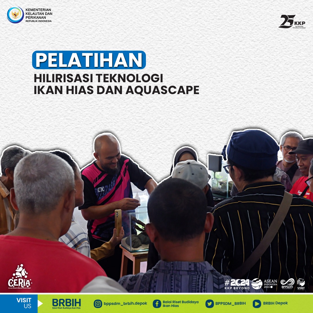 bppsdm_brbih's tweet photo. BRBIH berikan pelatihan kepada masyarakat dan pembudidaya Pemerintah Kabupaten (Pemkab) Bekasi pada 27 Mei 2024.
@kkpgoid
@bppsdm_kp
#KKPThrive #2024KKPBeyond #EkonomiBiru #BPPSDMKP #BRBIH #SDMUnggul #SmartFisheriesVillage #SFV #IMAGO https://t.co/20ro7gOr3L